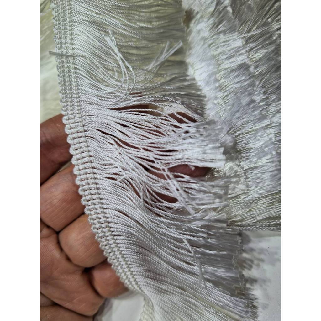 【台灣現貨速發】5公分細線流蘇邊｜⚠️零剪｜緞帶 流蘇緞帶 桌布流蘇