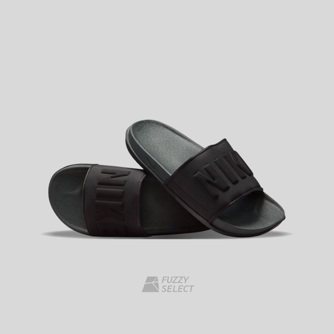 【逢甲 FUZZY】Nike Offcourt Slide "Black" 黑色 黑魂 軟底 立體 Logo 拖鞋 BQ4632-002