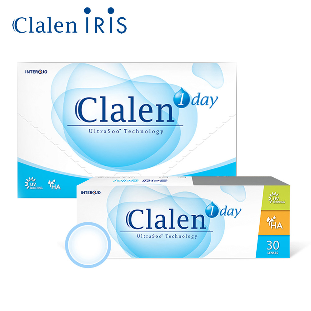 Clalen UltraSoo 1 Day 透明 日拋 隱形眼鏡 30/80片