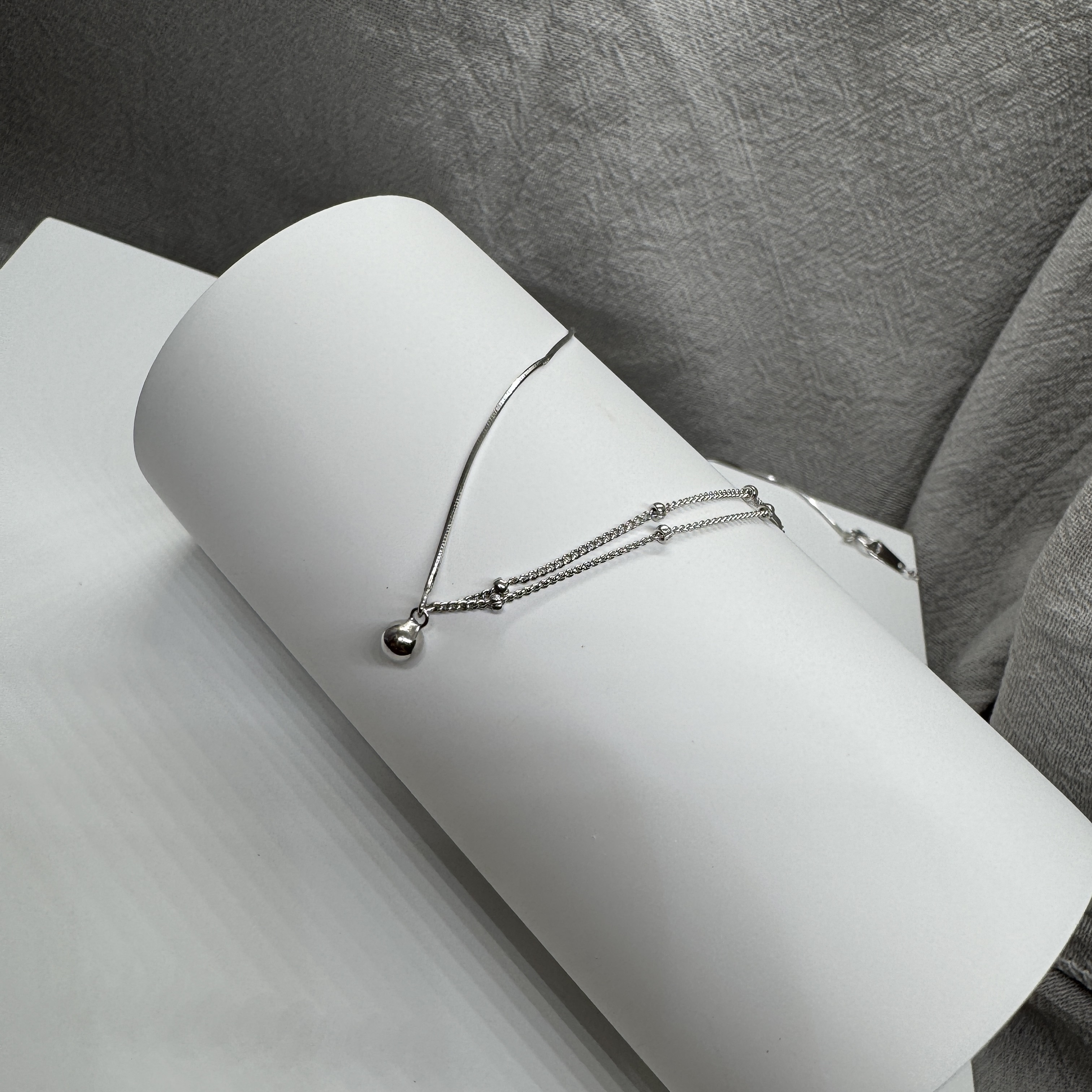 垂心項鍊 – 純銀項鍊