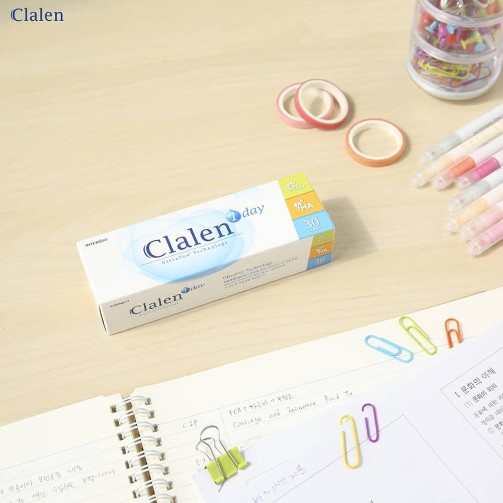 Clalen UltraSoo 1 Day 透明 日拋 隱形眼鏡 30/80片