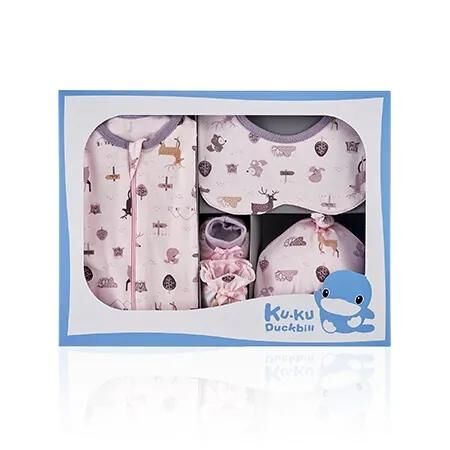 KUKU 北歐迷境森林包巾禮盒