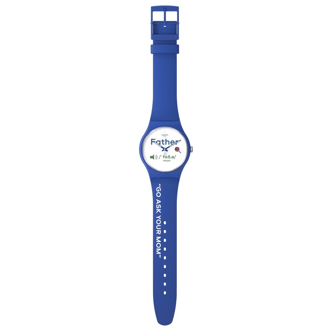 【Swatch】ALL ABOUT DAD SO29Z704 41mm Modern Watch