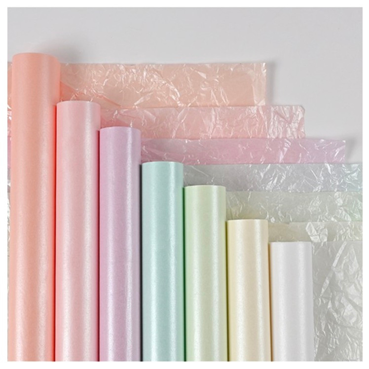 【台灣現貨速發】珠光雪梨紙 內襯紙 包裝紙｜一包約20張｜花束包裝紙