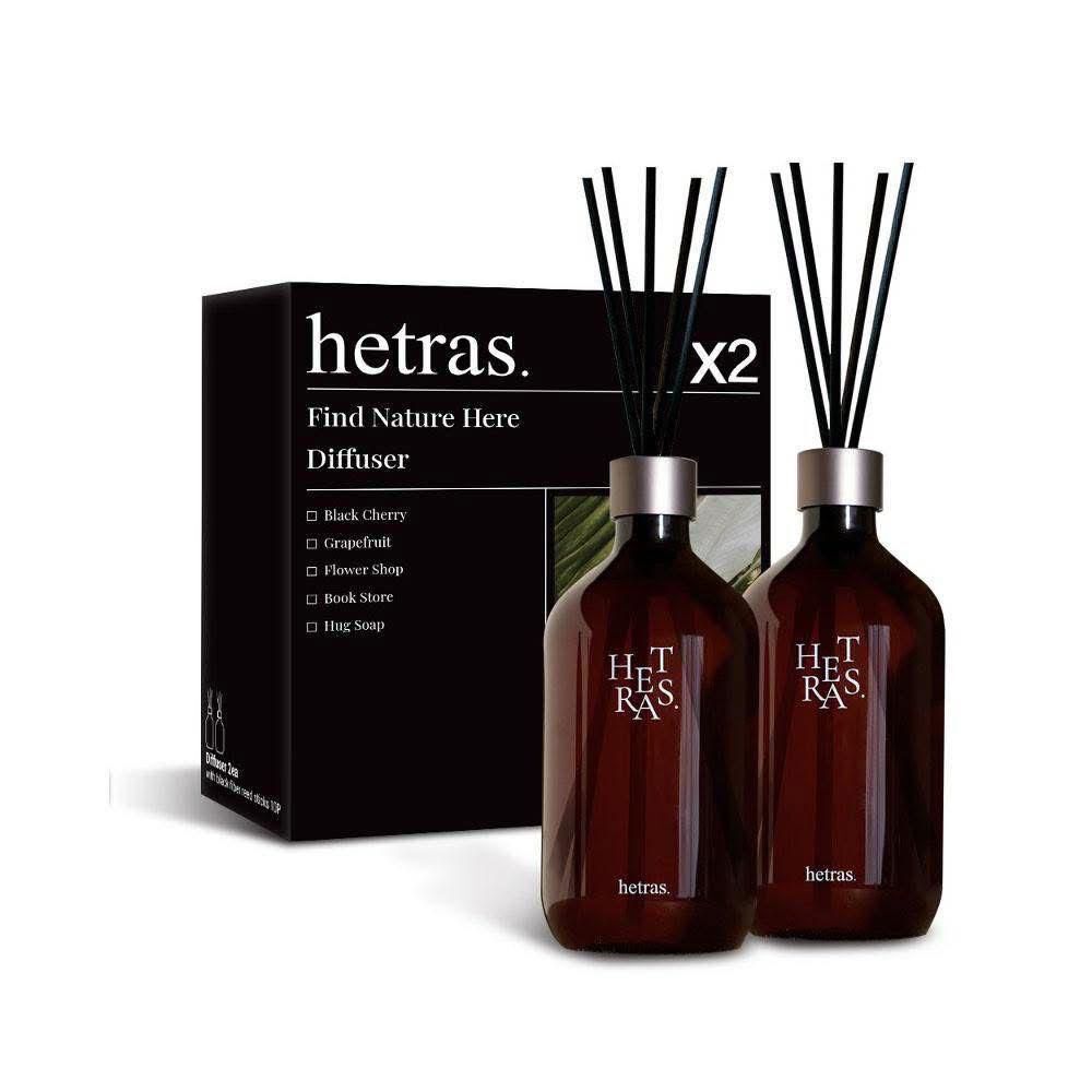 CE9990  Hetras.飯店療癒極致擴香 (500ml x 2) $169/1 買2盒$159/1