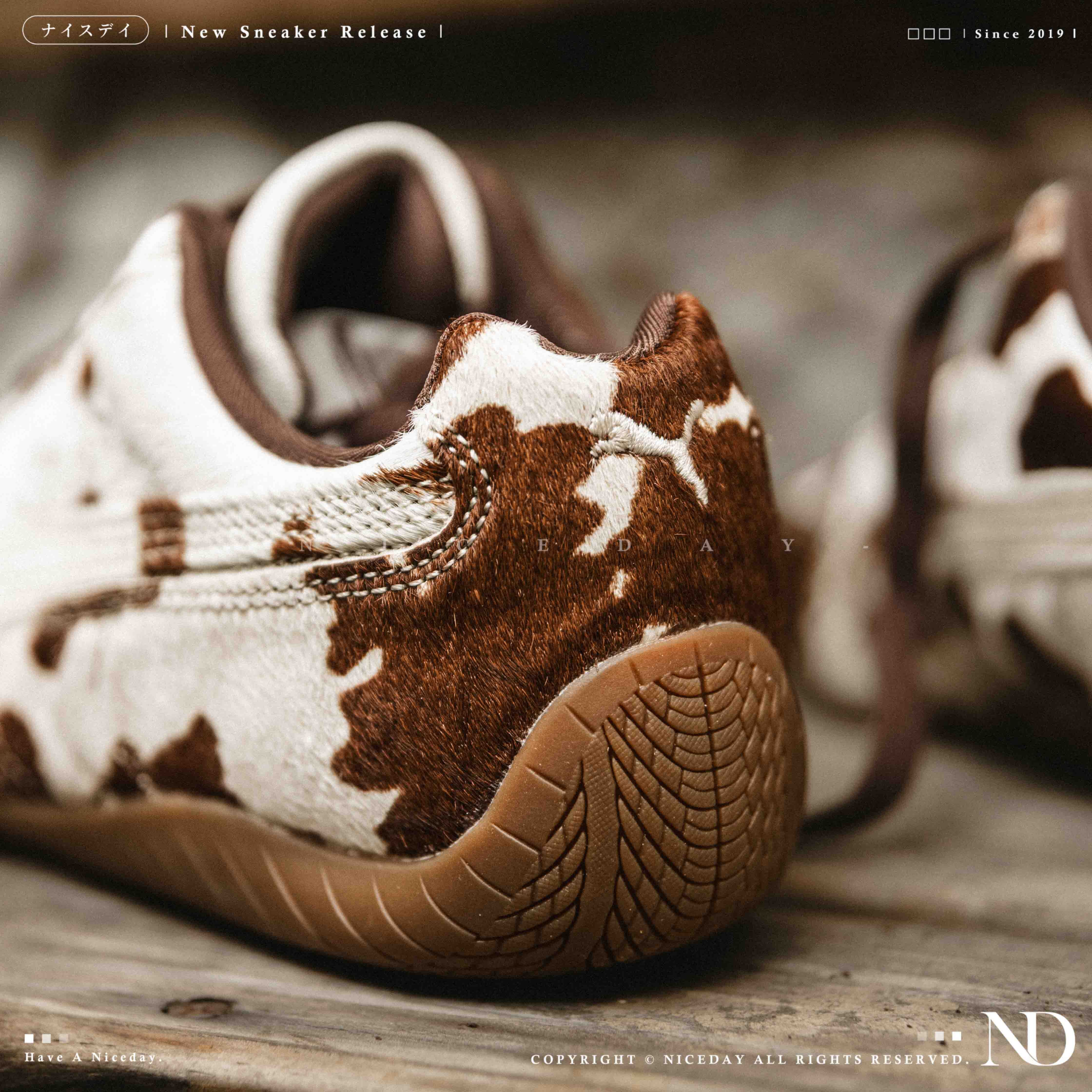 NICEDAY 調貨 Puma Speedcat OG Cow Print 乳牛 奶牛 馬鬃毛 毛 薄底 賽車鞋 女款 406141-01