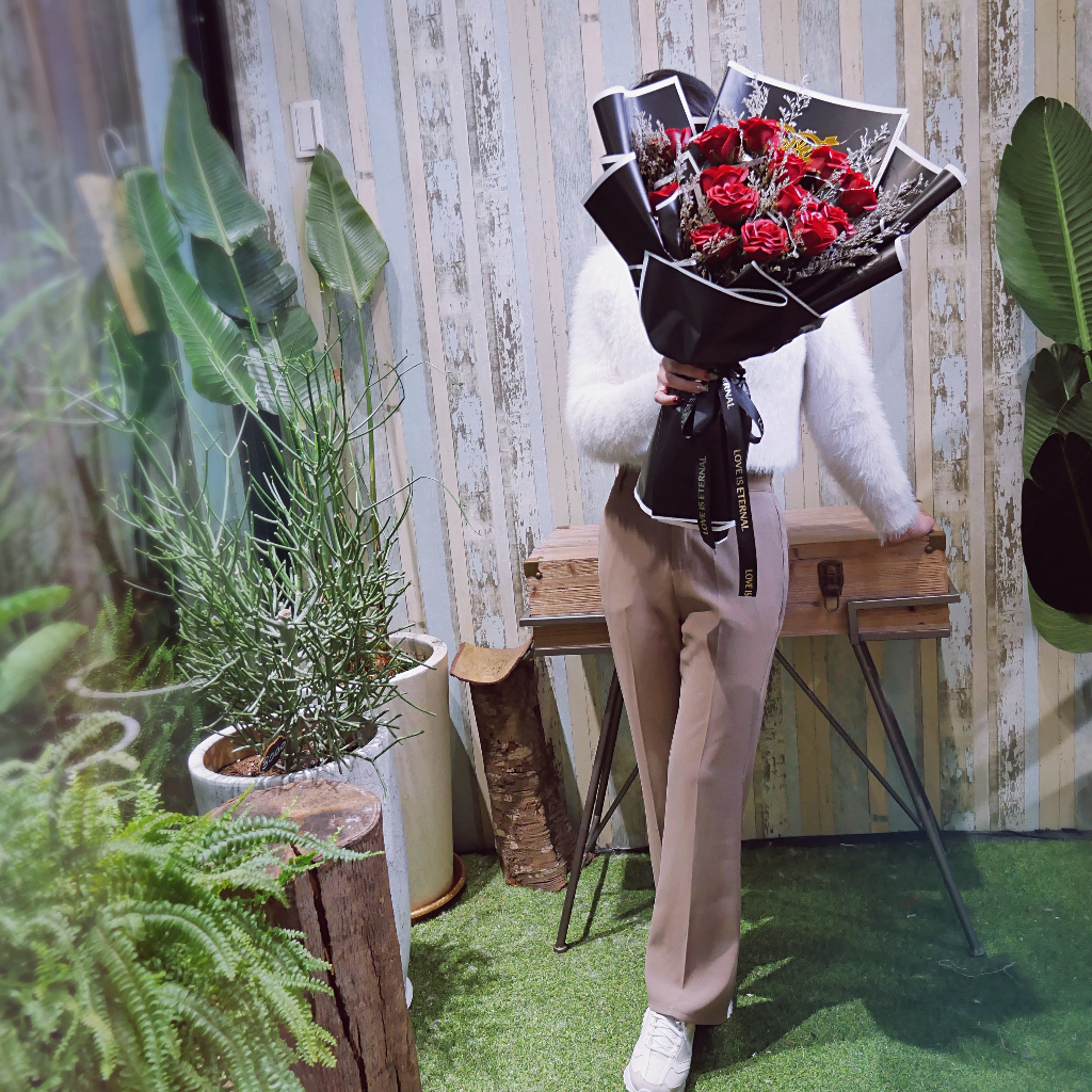 【台灣現貨速發】ＤＩＹ 材料包 抽錢花束 情人節 材料包 抽錢盒 香皂花花束 手作材料