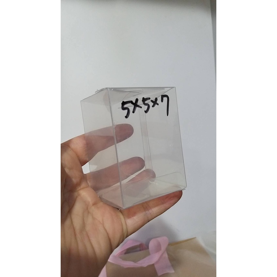 5*5*7公分PVC透明盒系列 有包膜