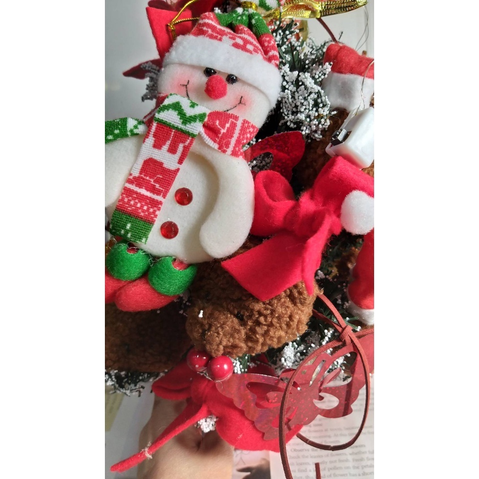 【台灣現貨速發】玩偶聖誕樹材料包 聖誕節 聖誕樹