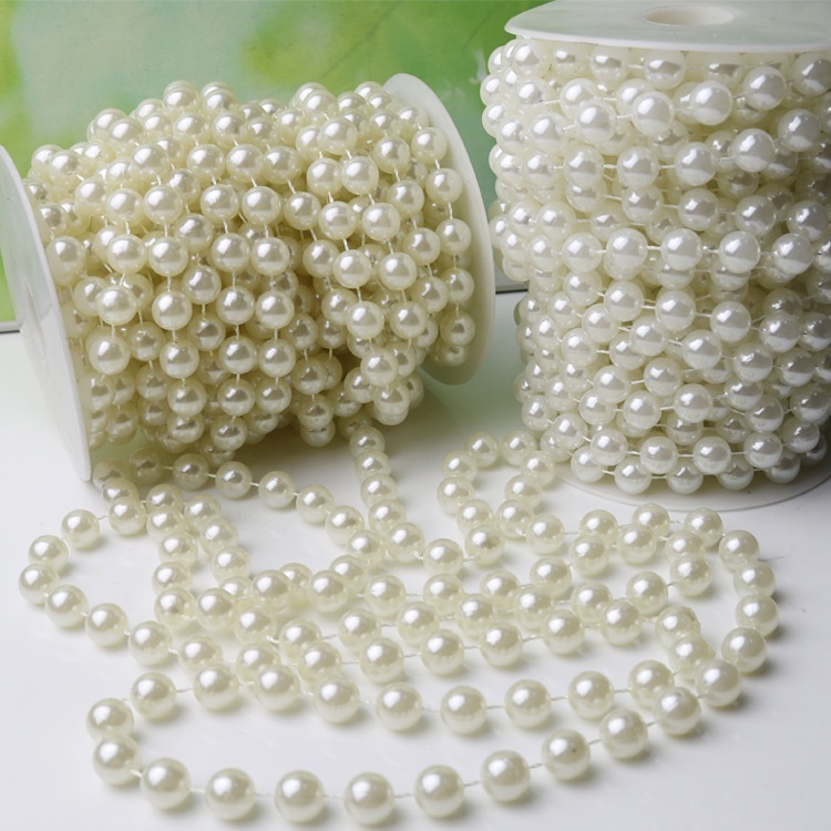 【台灣現貨速發】珠鍊 小香風 花束 珍珠  6mm~~10mm /珠珠//珠串//珠鏈