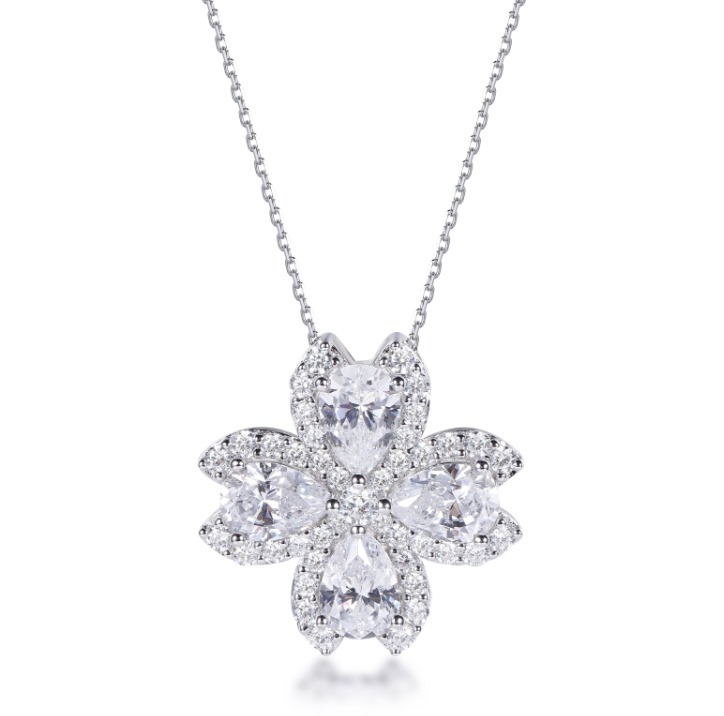 (4330) ANY JEWERLRY - N2722 Necklace (鏈長40cm+5cm) (三色可選)