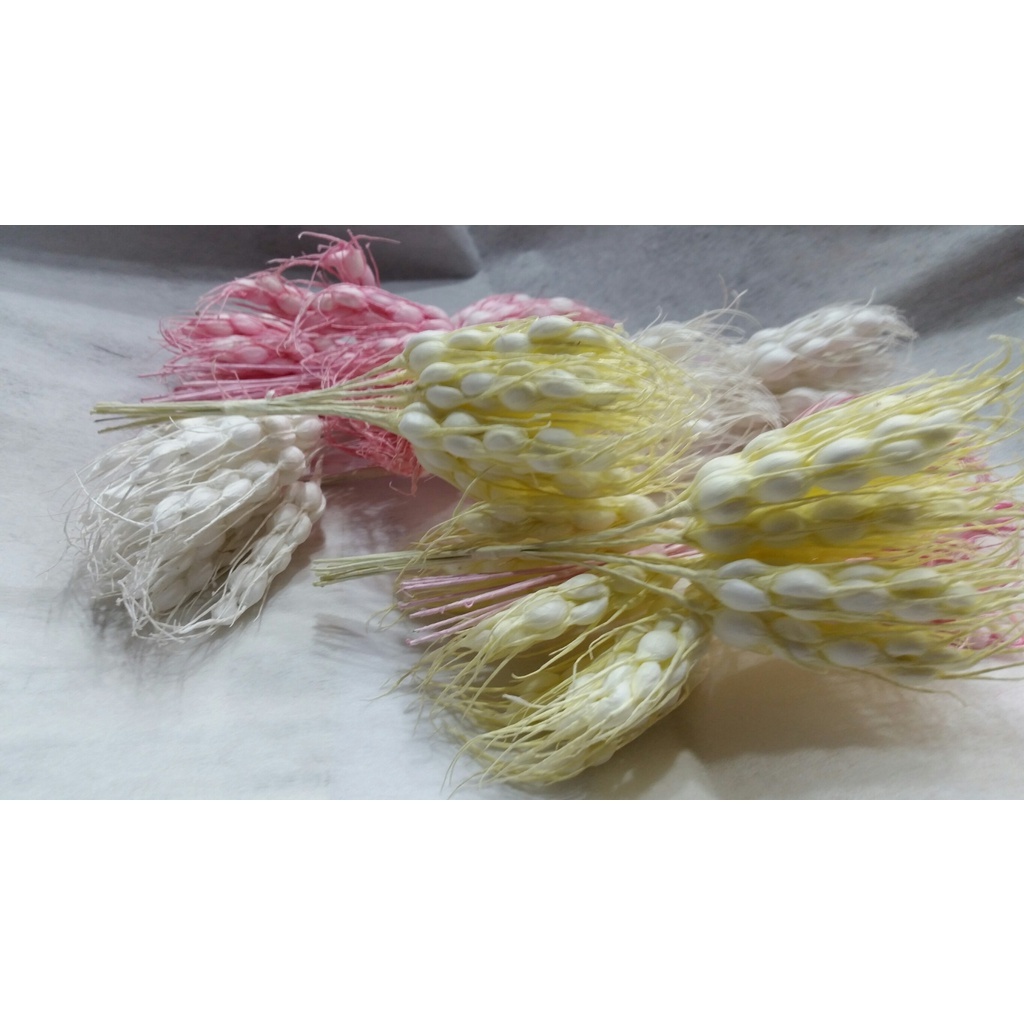 【台灣現貨速發】材料王批發--可愛麥穗小花插