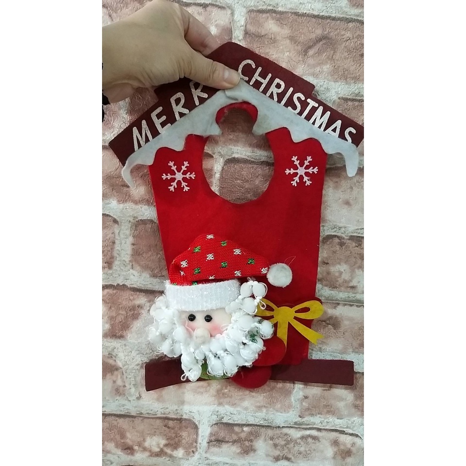 【台灣現貨速發】聖誕節門掛 房屋 聖誕老公公門掛 聖誕節 佈置