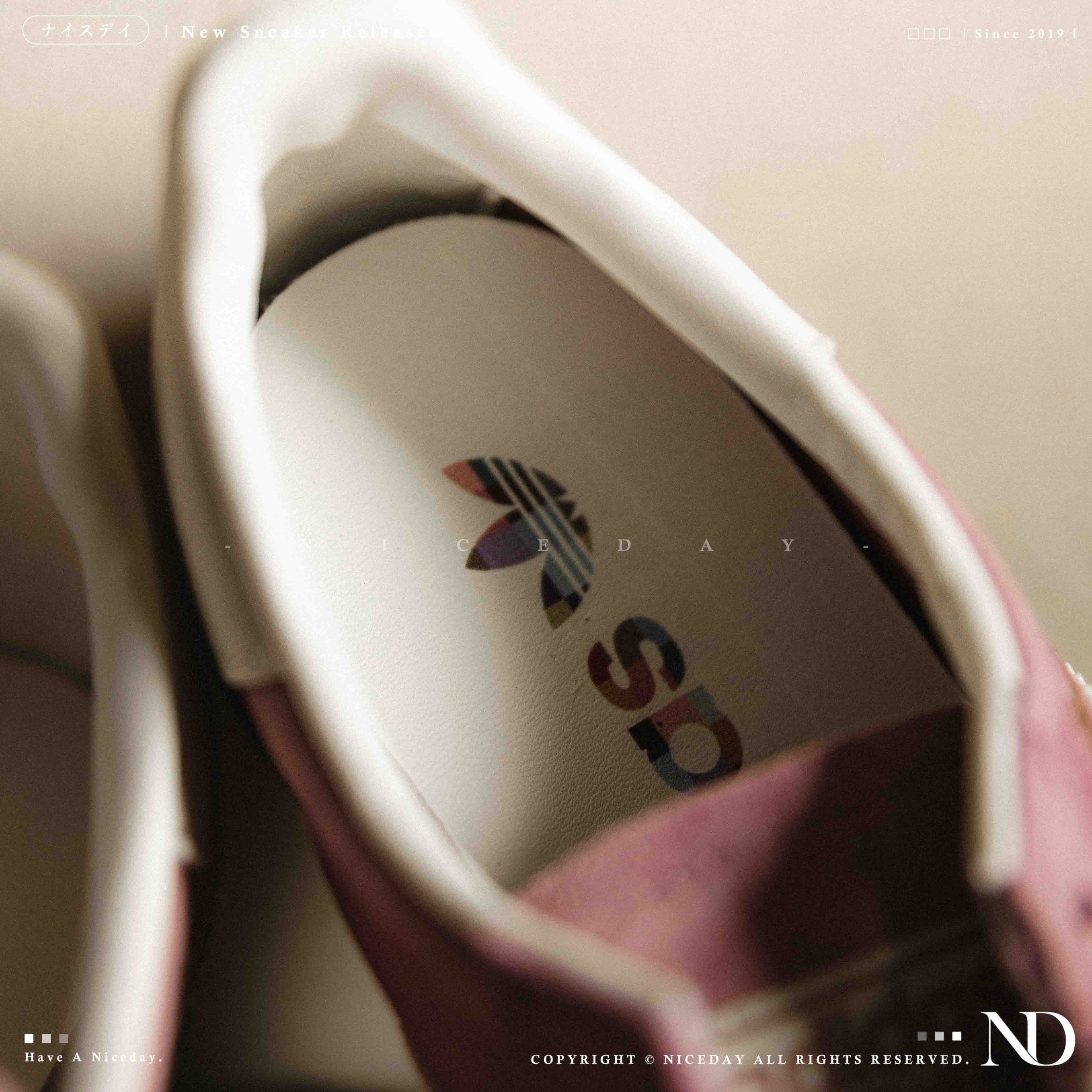 NICEDAY 現貨 Adidas Handball Spezial 粉 粉色 麂皮 焦糖底 休閒鞋 德訓鞋 滑板 復古 KJ6304