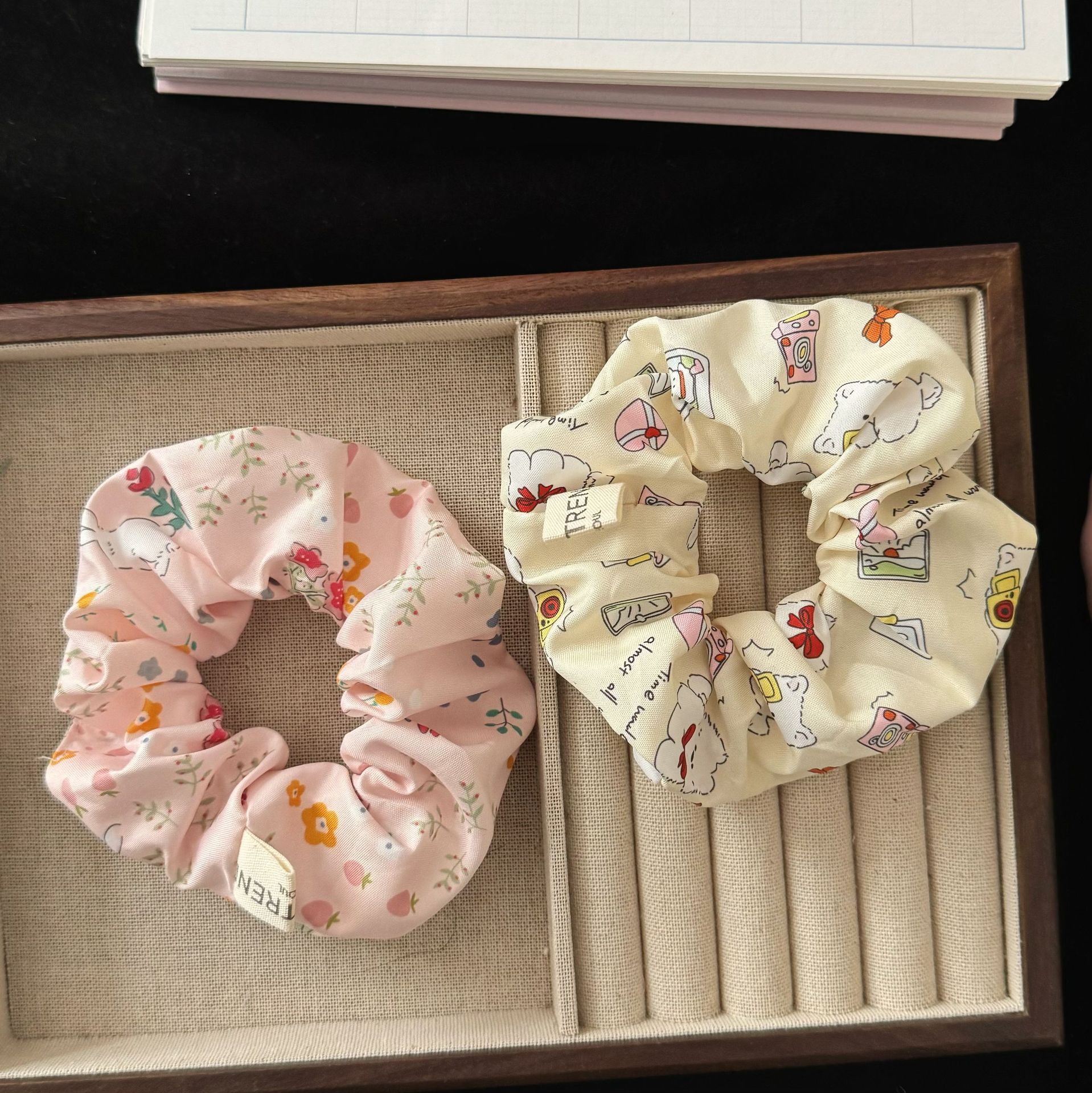 [3 FOR RM10] Summer Japanese Cartoon Puppy Scrunchies