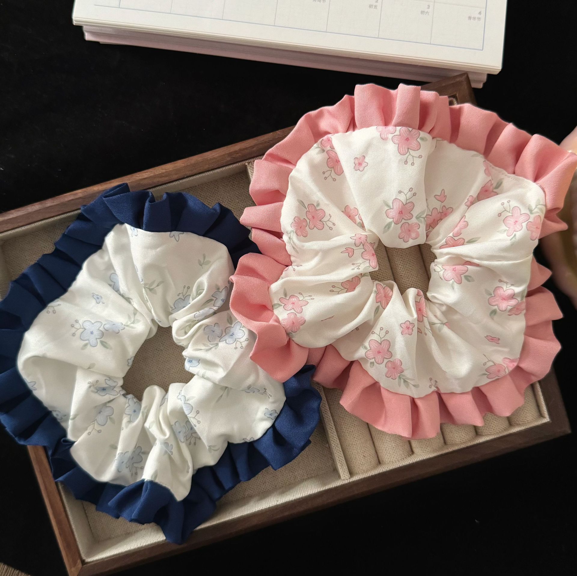 [3 FOR RM10] Sweet Floral Lace Scrunchies