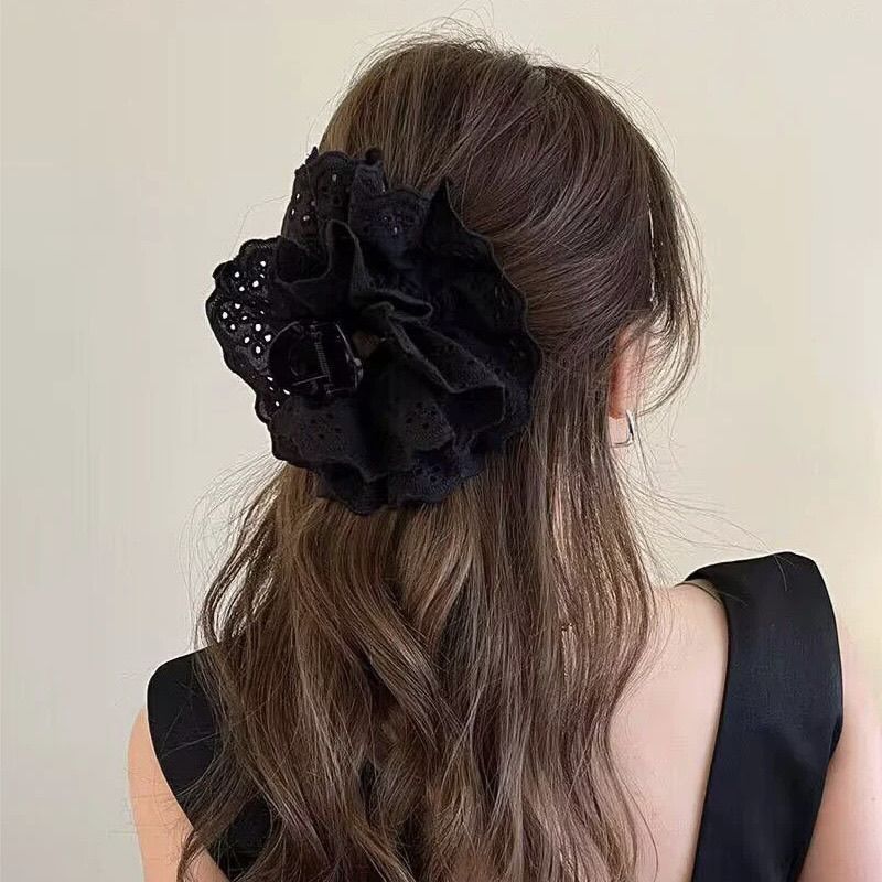 [2个RM10] French Elegant Lace Ballet Hair Claw
