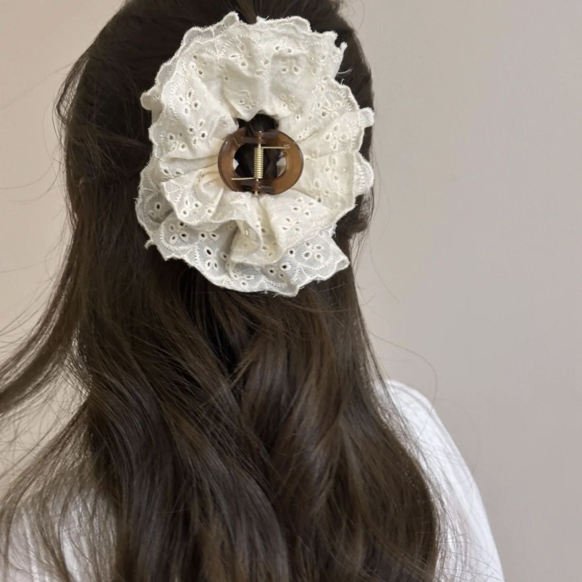 [2个RM10] French Elegant Lace Ballet Hair Claw