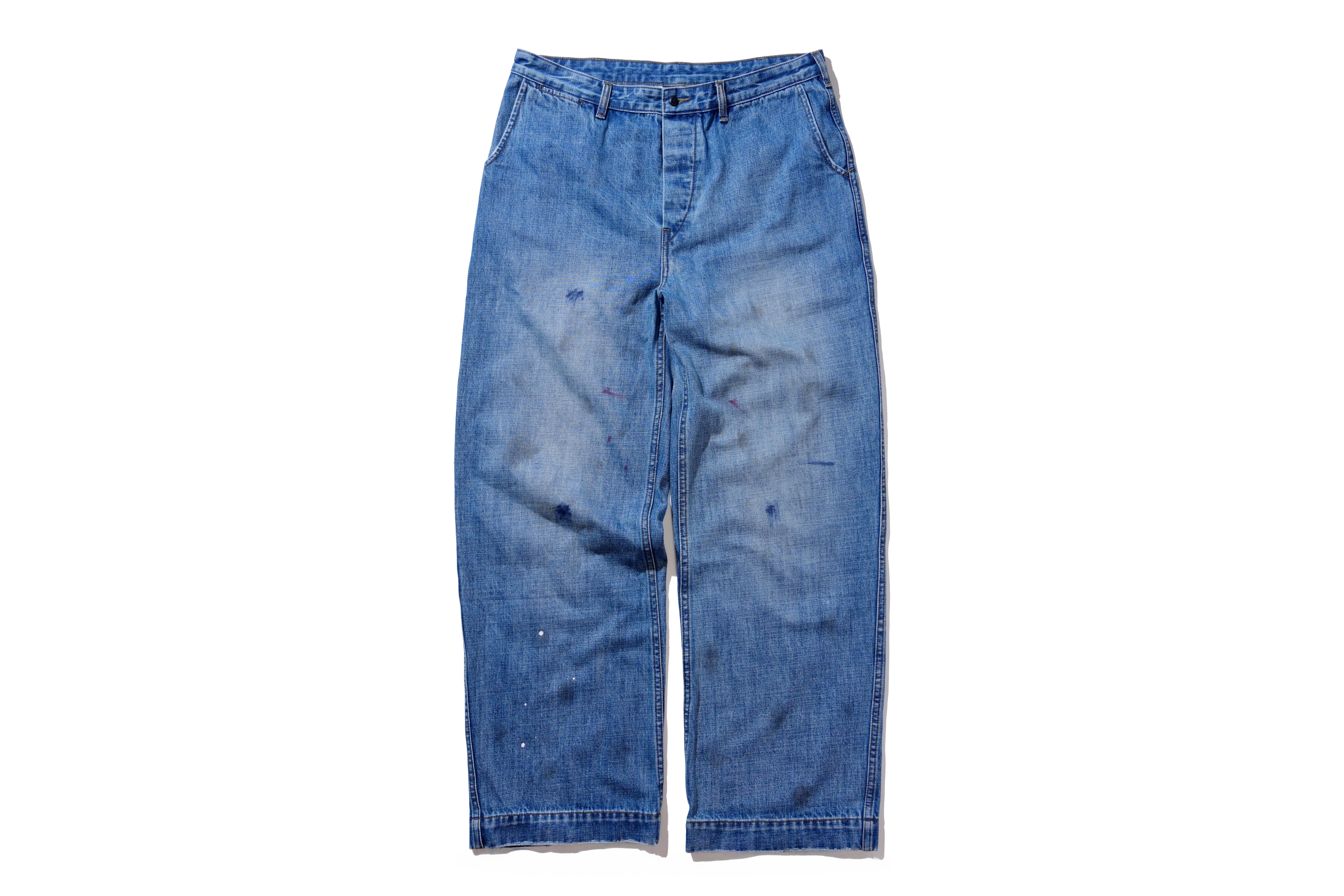 A MINIMAL CLUB WASHED DENIM SHORTS AM55DT05BU