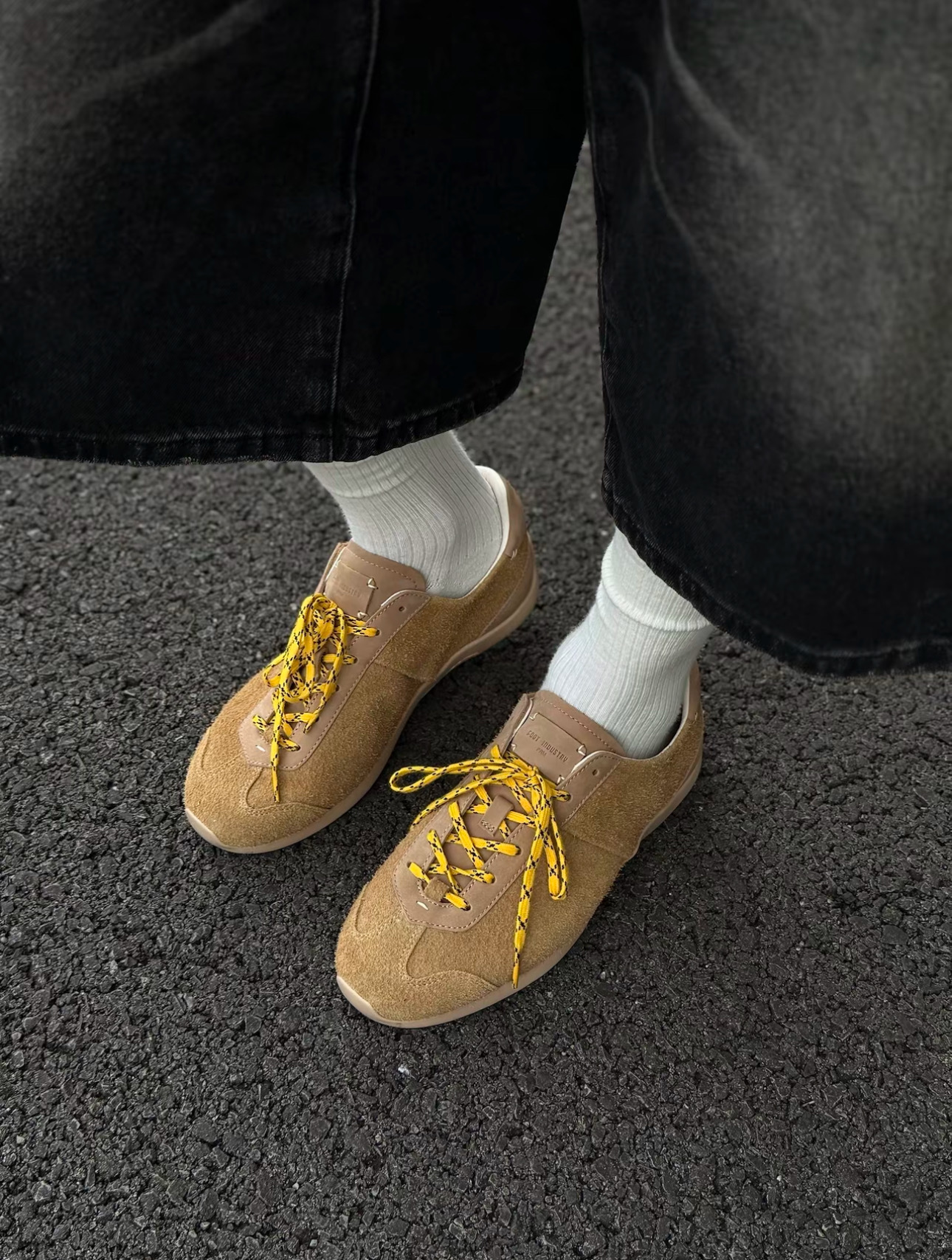 FOOT INDUSTRY 芭蕾舞 德訓鞋 翻毛牛皮