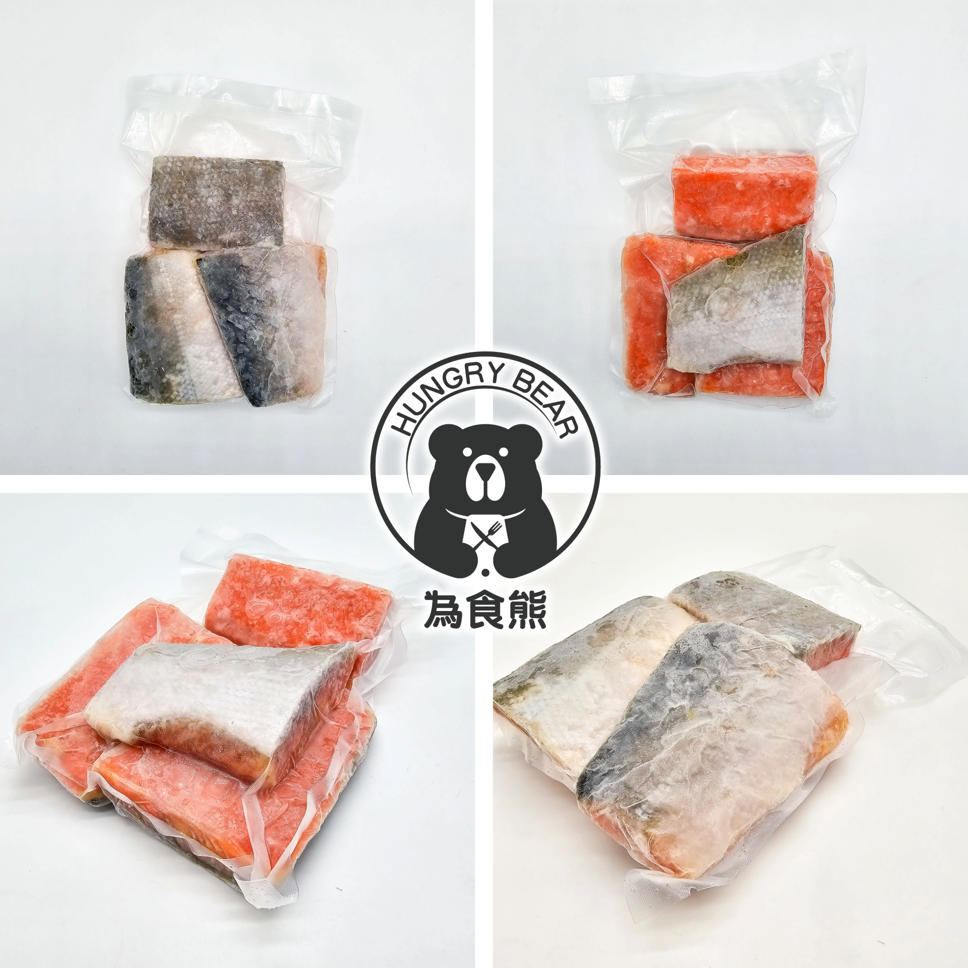(三文魚柳) 美國直送 - (有皮) 野生 SOCKEYE紅鮭三文魚柳 RED SALMON  320G  (急凍-18°C) MSC