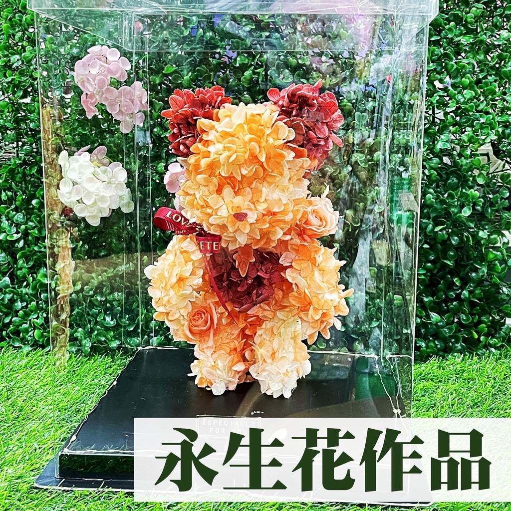 DIY 流體熊白胚 親子DIY 手作｜多尺寸｜鑰匙圈 庫柏力克熊 流體熊材料包 流體熊鑰匙圈 暴力熊鑰匙圈 暴力熊