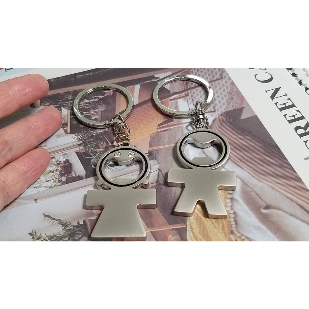【台灣現貨速發】可愛男生女生開瓶器 婚禮小物 小贈品