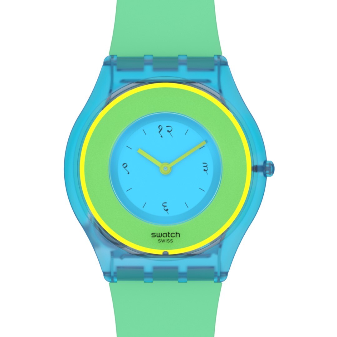 【Swatch】HARA GREEN 01 SS08Z100 34mm Modern Watch