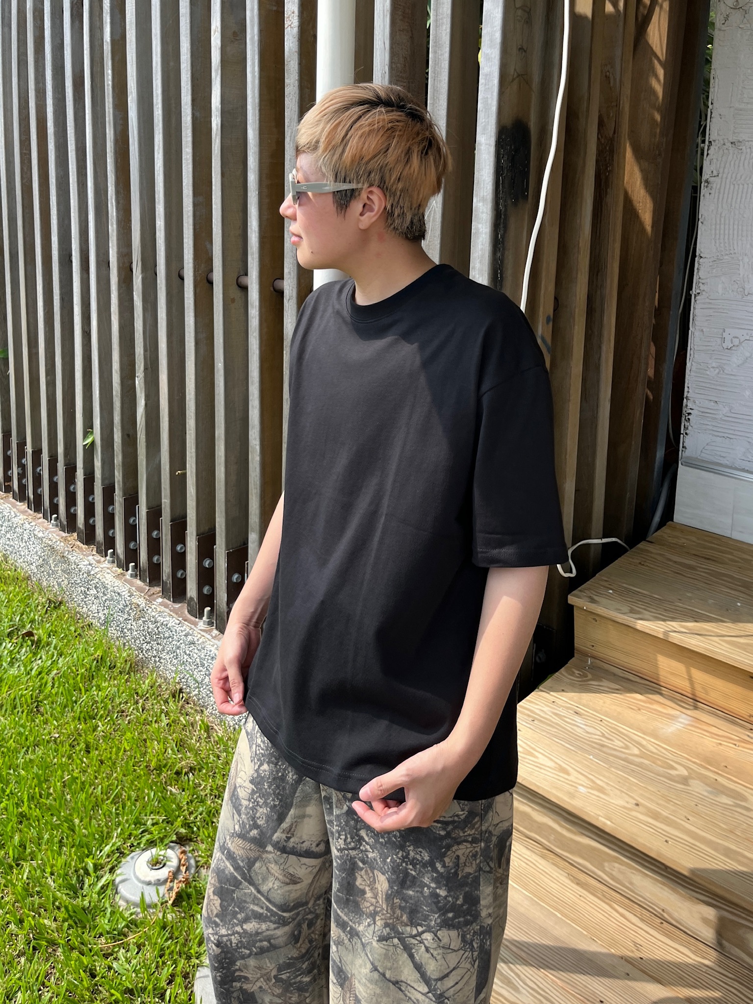 Select By Yourˊs BOXY TEE 美式厚磅寬短Ｔ(2colors)