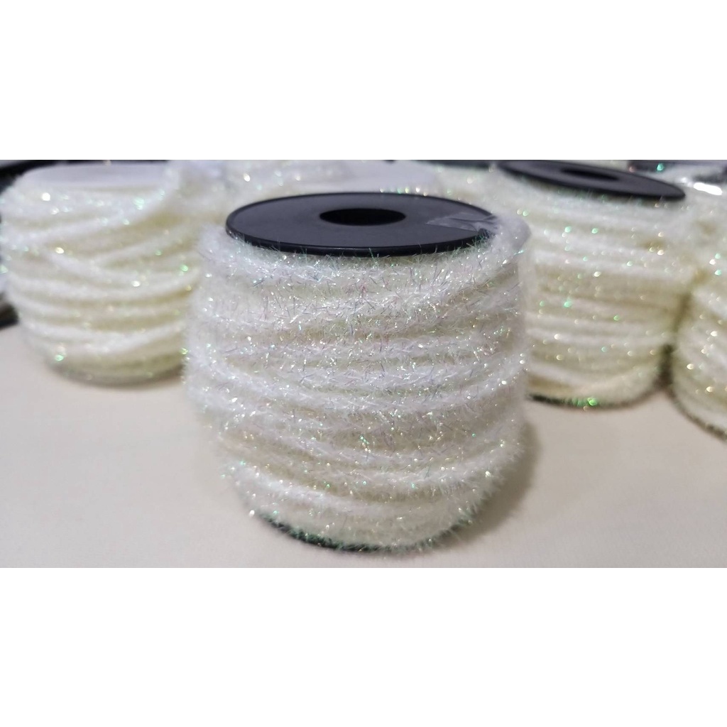 【台灣現貨速發】亮蔥絲毛線帶 緞帶  0.5公分寬｜一尺1元 一捲50尺