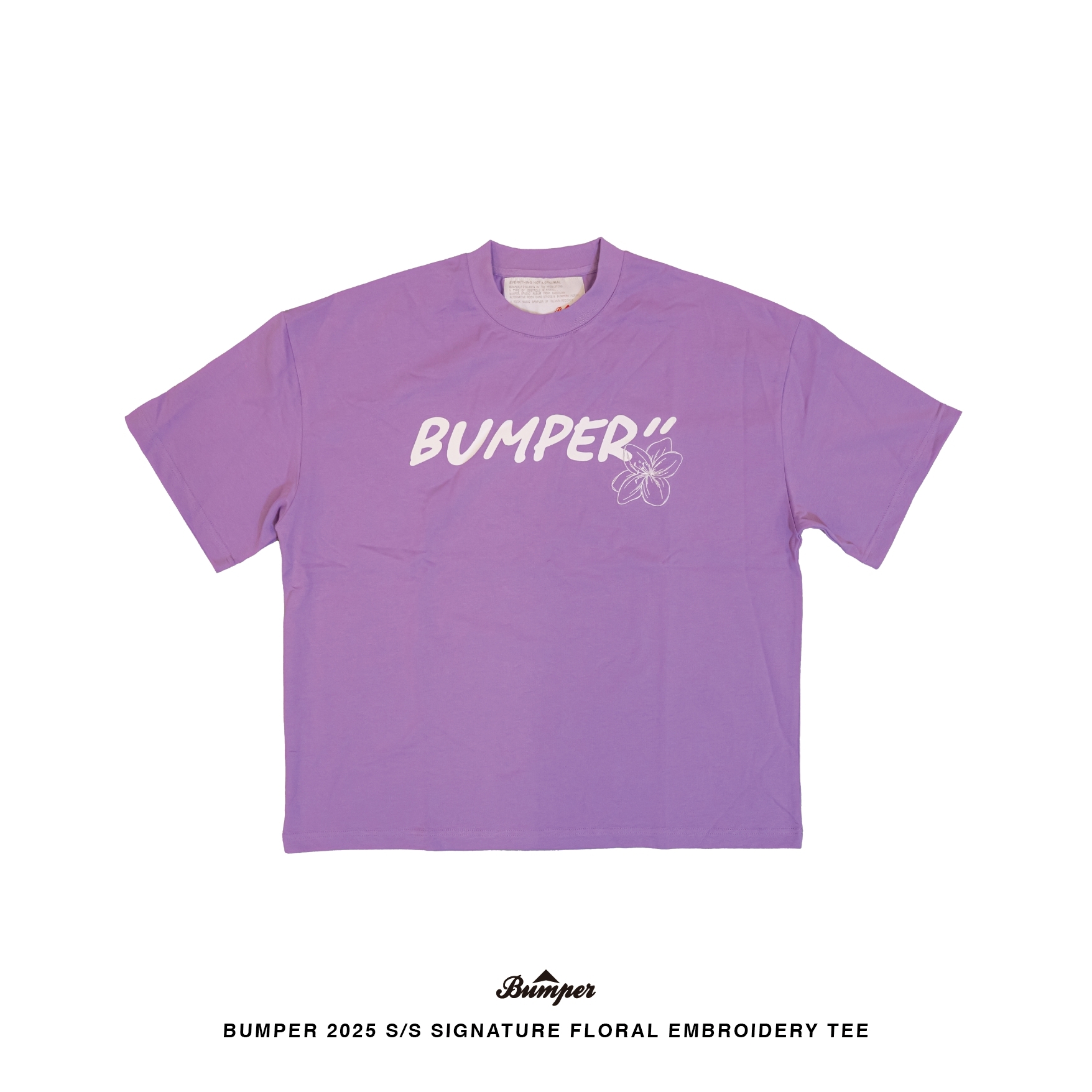 BUMPER 電繡花LOGO TEE