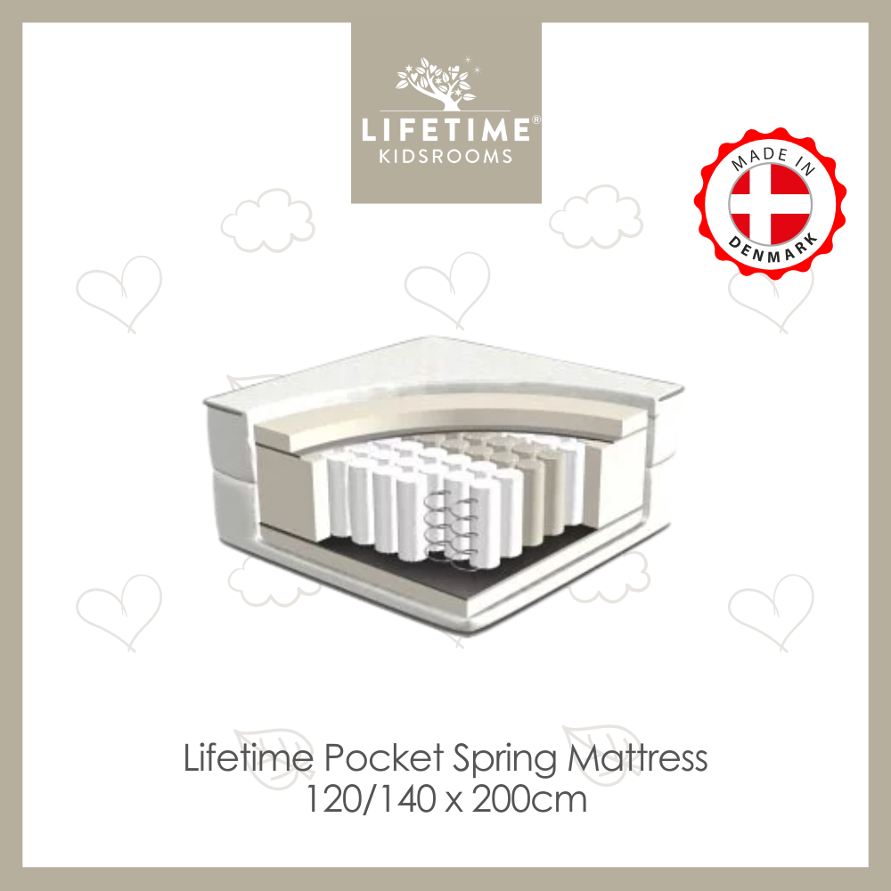 Lifetime Mattress 140 x 200cm