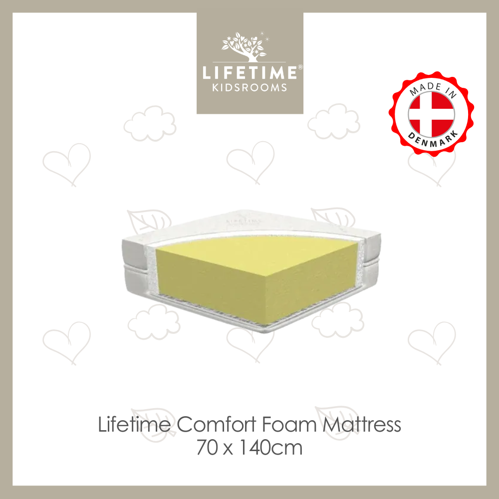 Lifetime Baby mattress - soft (70 x 140 cm)