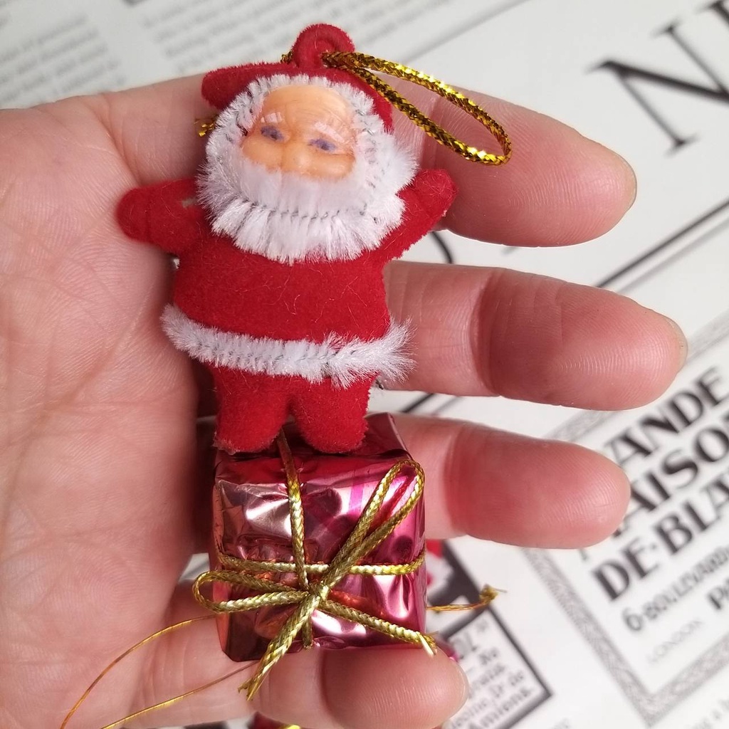 【台灣現貨速發】聖誕老公公 慶祝 聖誕系列 聖誕 老公公小掛飾 小玩偶