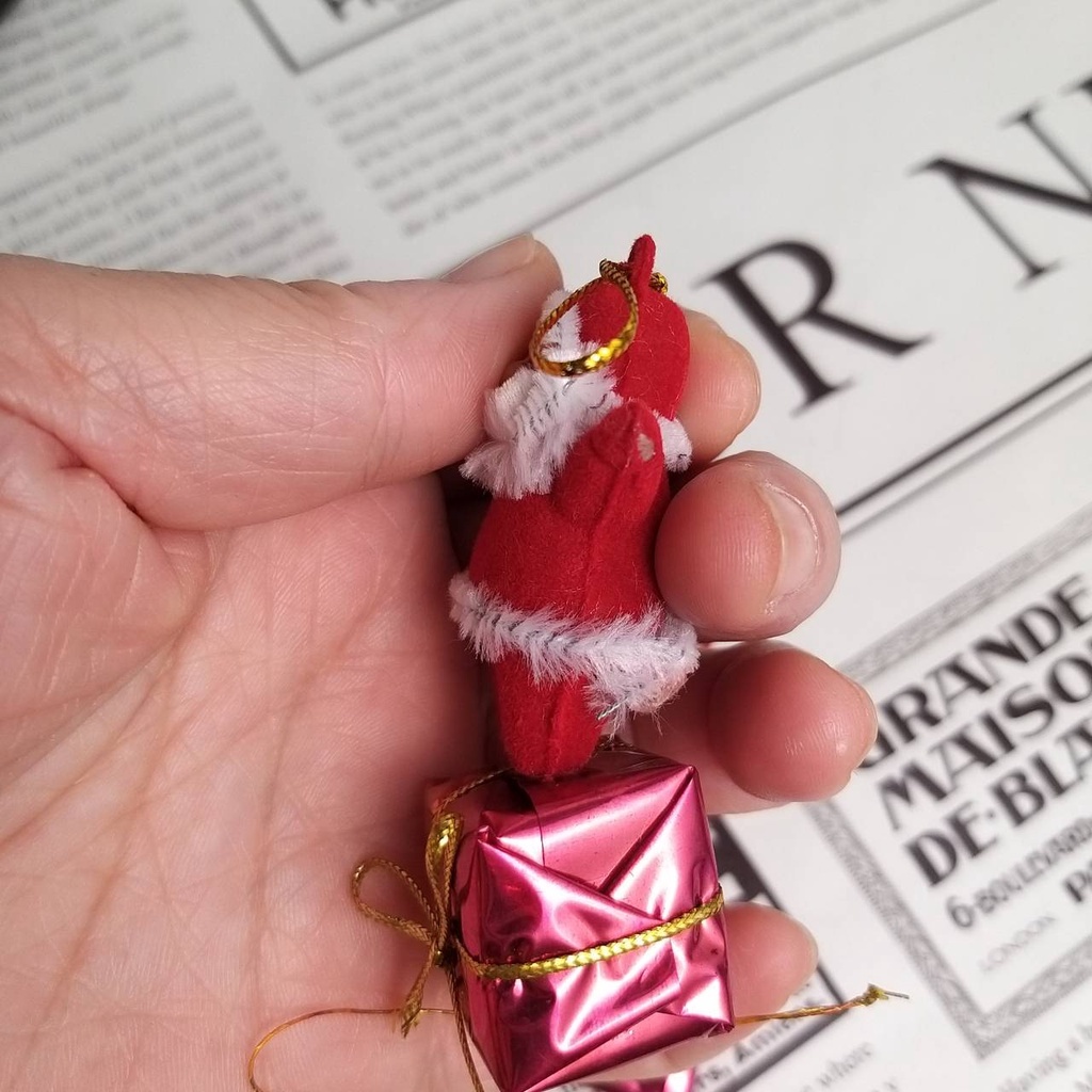 【台灣現貨速發】聖誕老公公 慶祝 聖誕系列 聖誕 老公公小掛飾 小玩偶