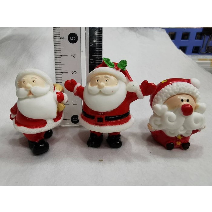 【台灣現貨速發】聖誕老公公｜聖誕節  公仔 玩偶 多肉植物 盆栽小玩偶 微景觀擺件 造景裝飾公仔