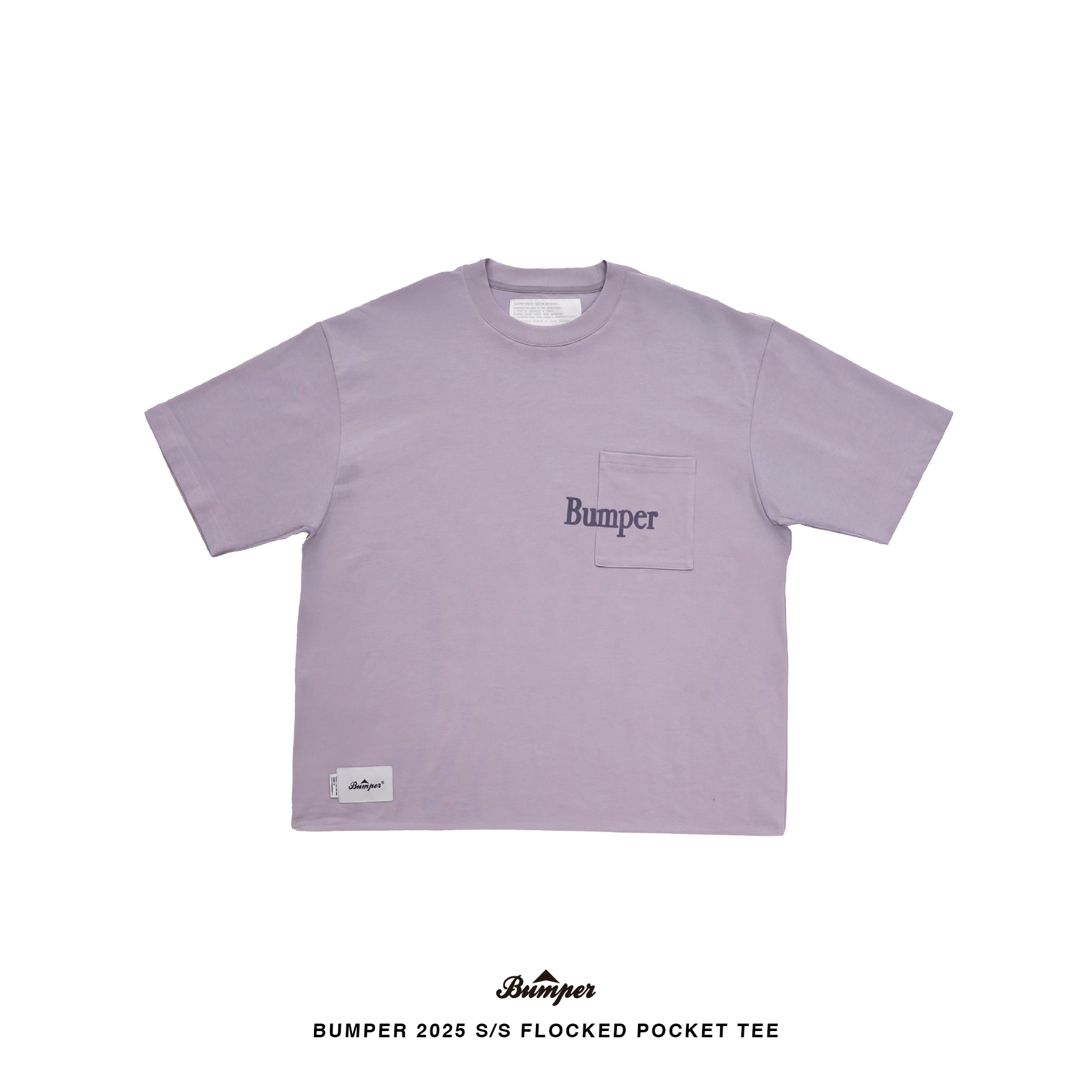 BUMPER 植絨LOGO TEE