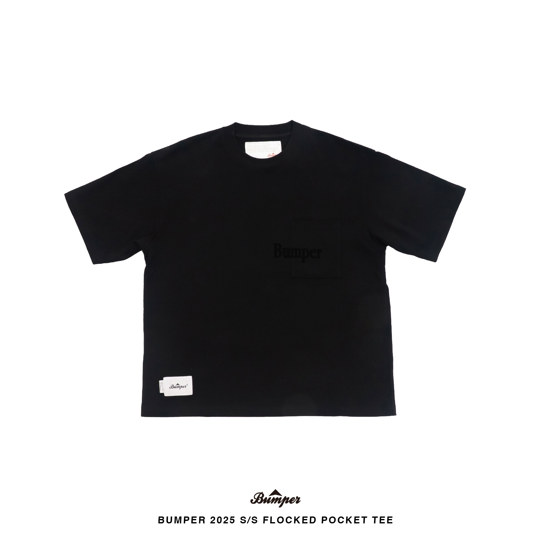 BUMPER 植絨LOGO TEE
