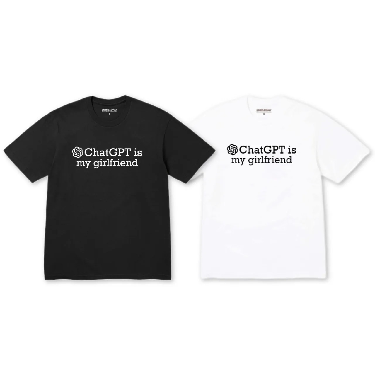 Bootlegway｜" LOVER " Tee (Black/White)