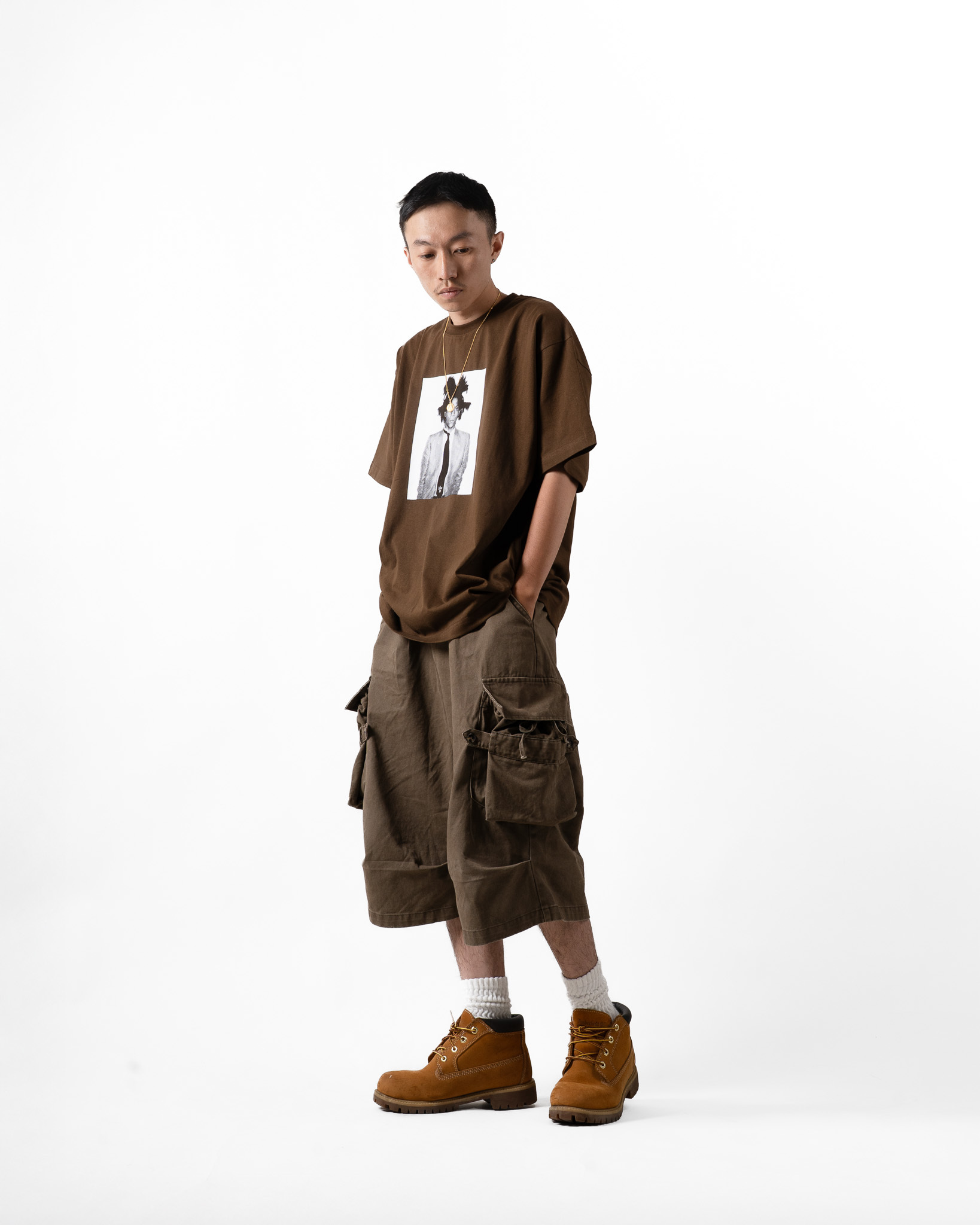 OurPick Cargo Jorts 大口袋工裝七分褲 2色