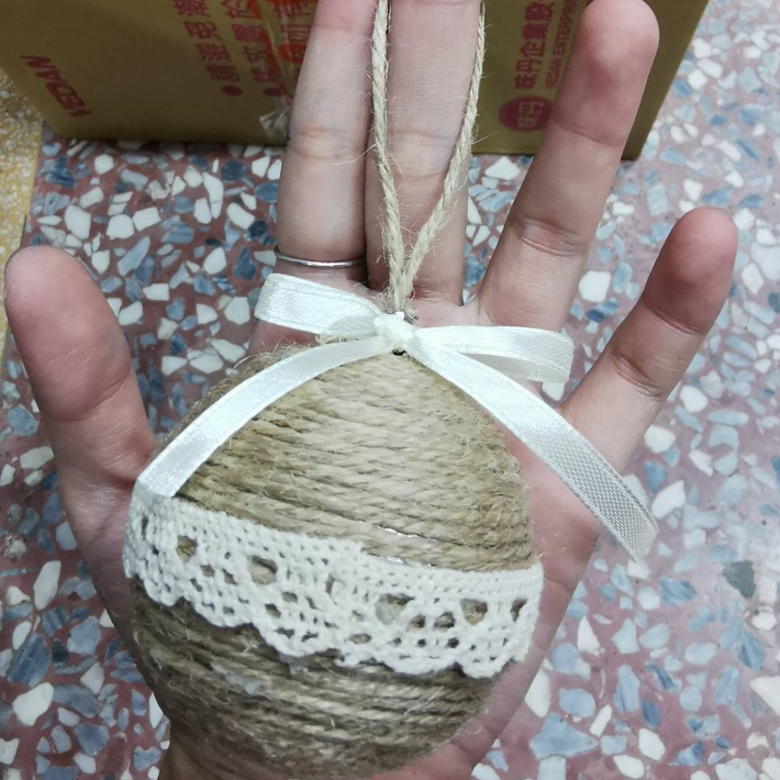 【台灣現貨速發】麻繩  7公分 麻繩 球|裝飾 聖誕 掛飾 聖誕樹