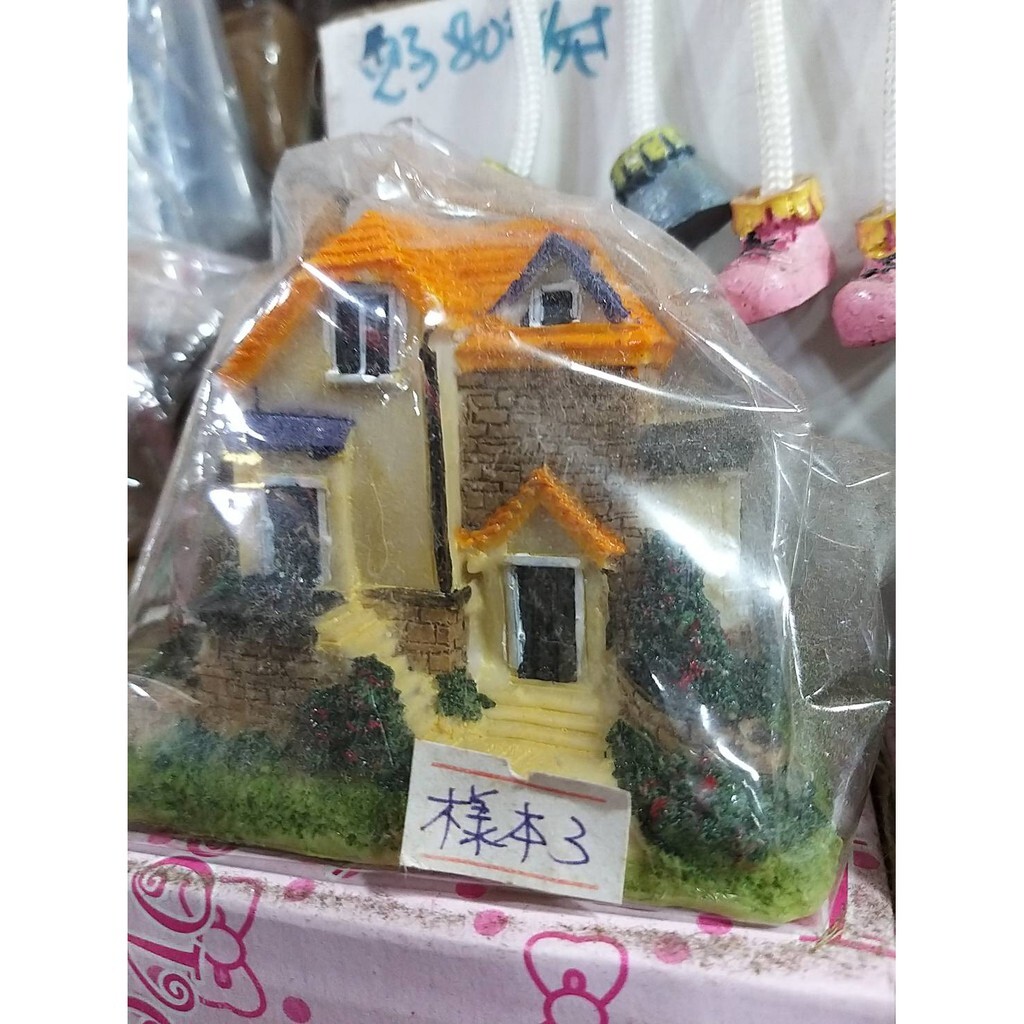 【台灣現貨速發】多肉植物//盆栽小配件//(大別墅房屋)