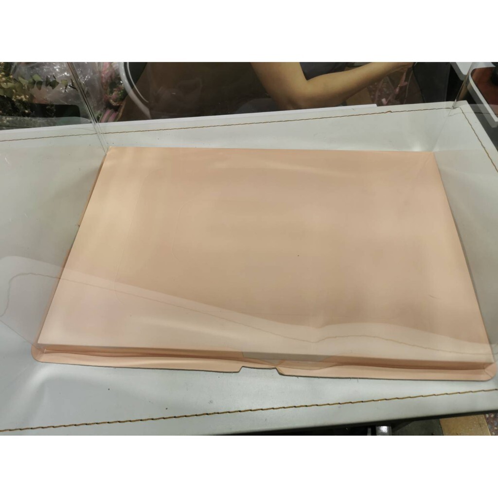 【台灣現貨速發】長方粉底---長43*深27*高41公分-大透明盒//禮物盒//