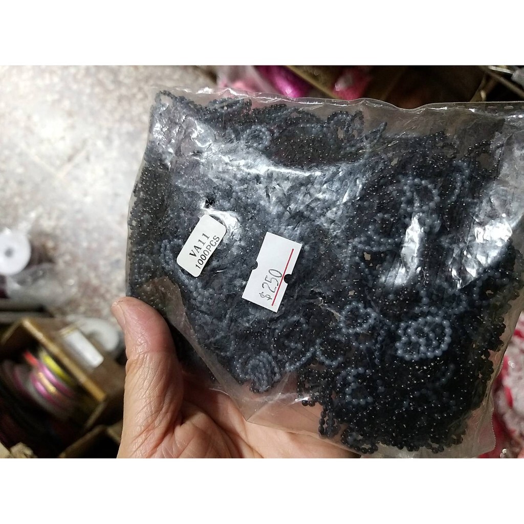 【台灣現貨速發】大包裝批發1000個*0.25元~~1公分連珠摟空愛心