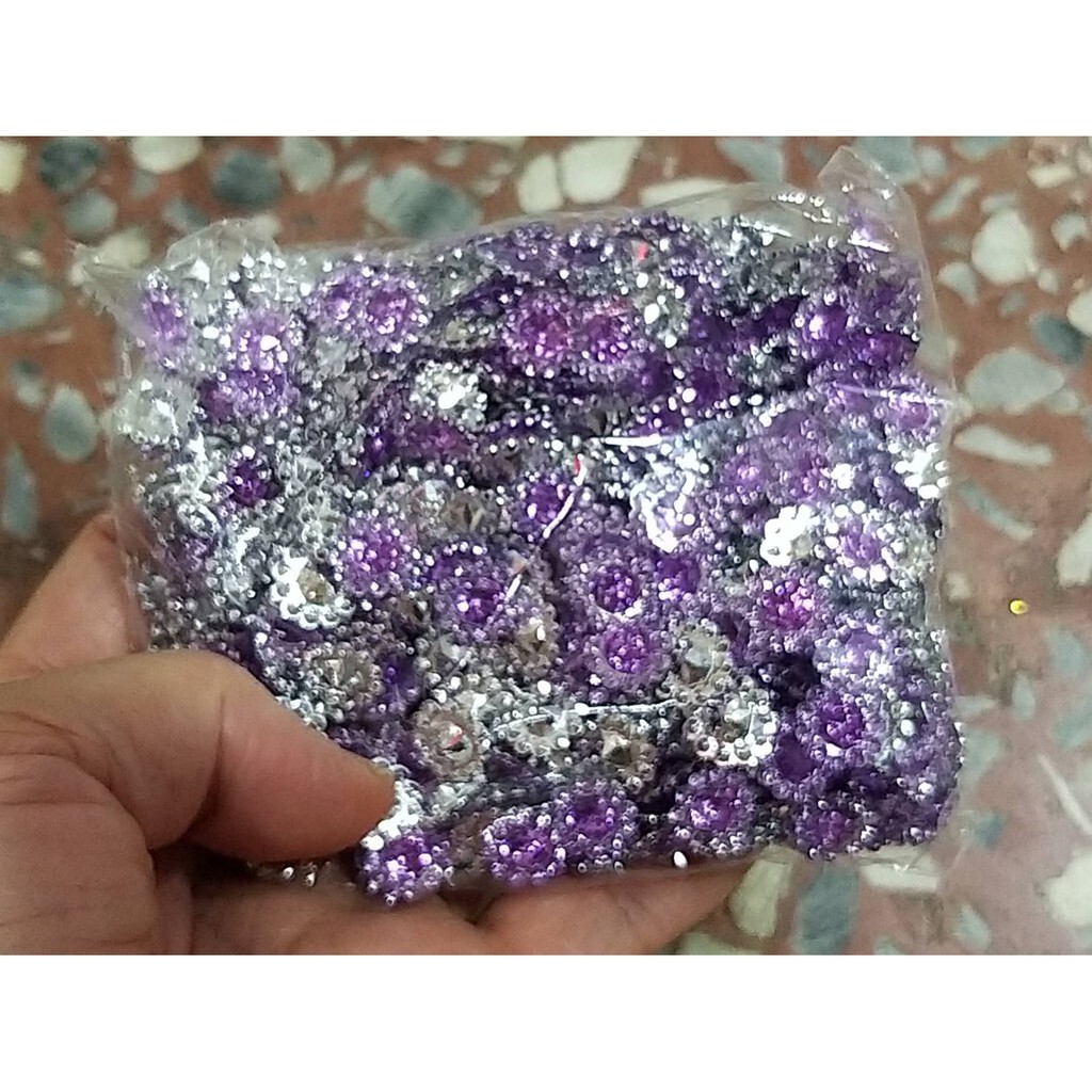 【台灣現貨速發】尖底太陽花水鑚 尖底鑽 鑽片 貼片 手工藝裝飾 | 一包1000顆 ,一顆*0.18元