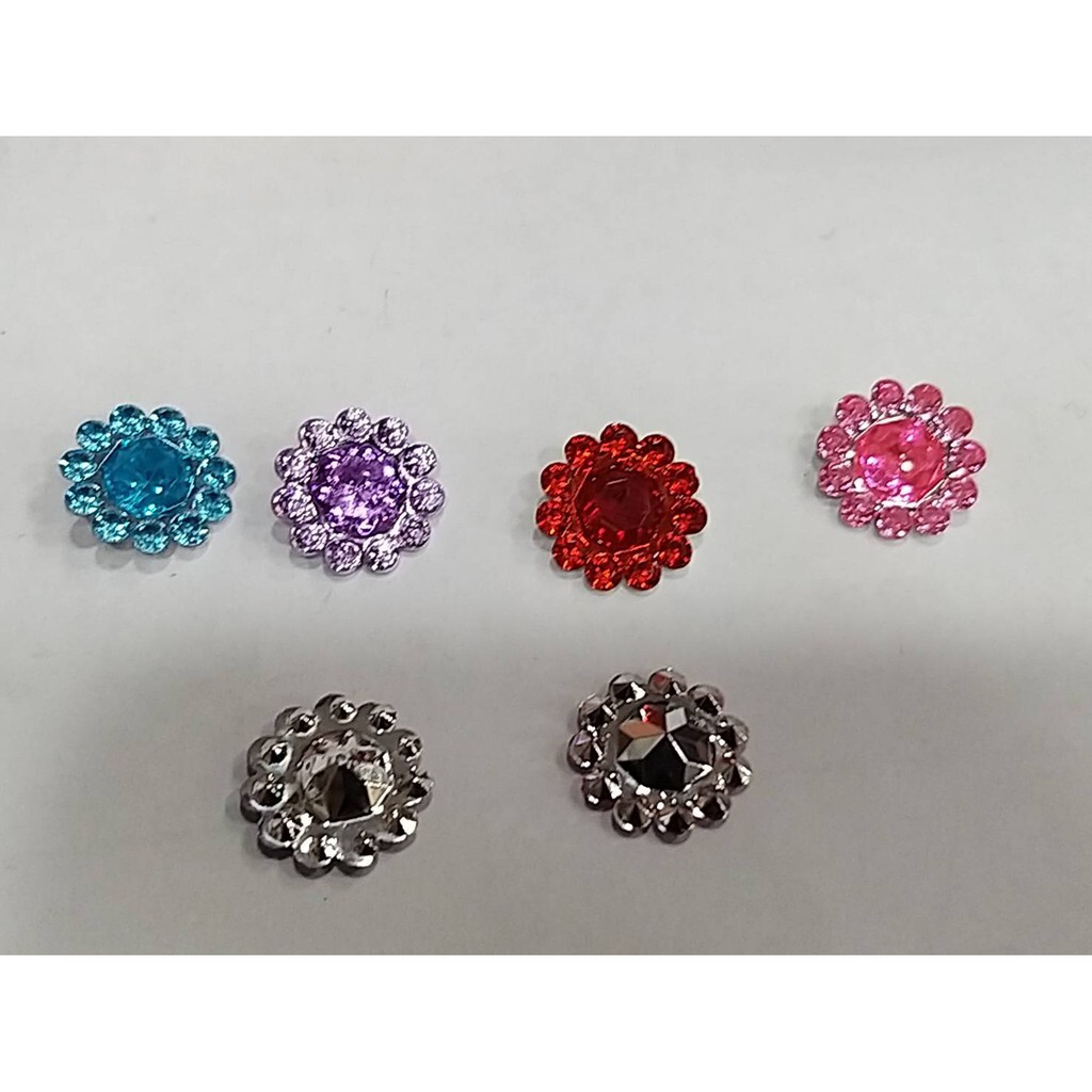 【台灣現貨速發】尖底太陽花水鑚 尖底鑽 鑽片 貼片 手工藝裝飾 | 一包1000顆 ,一顆*0.18元