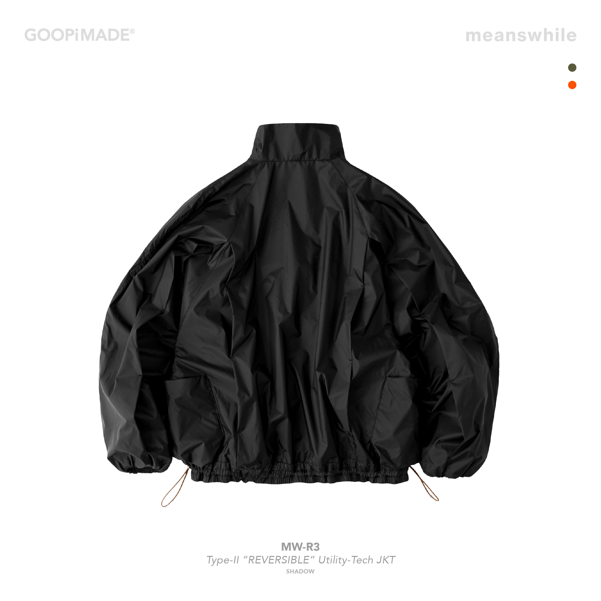 MW-R3” Type-II “REVERSIBLE” Utility-Tech JKT - Shadow