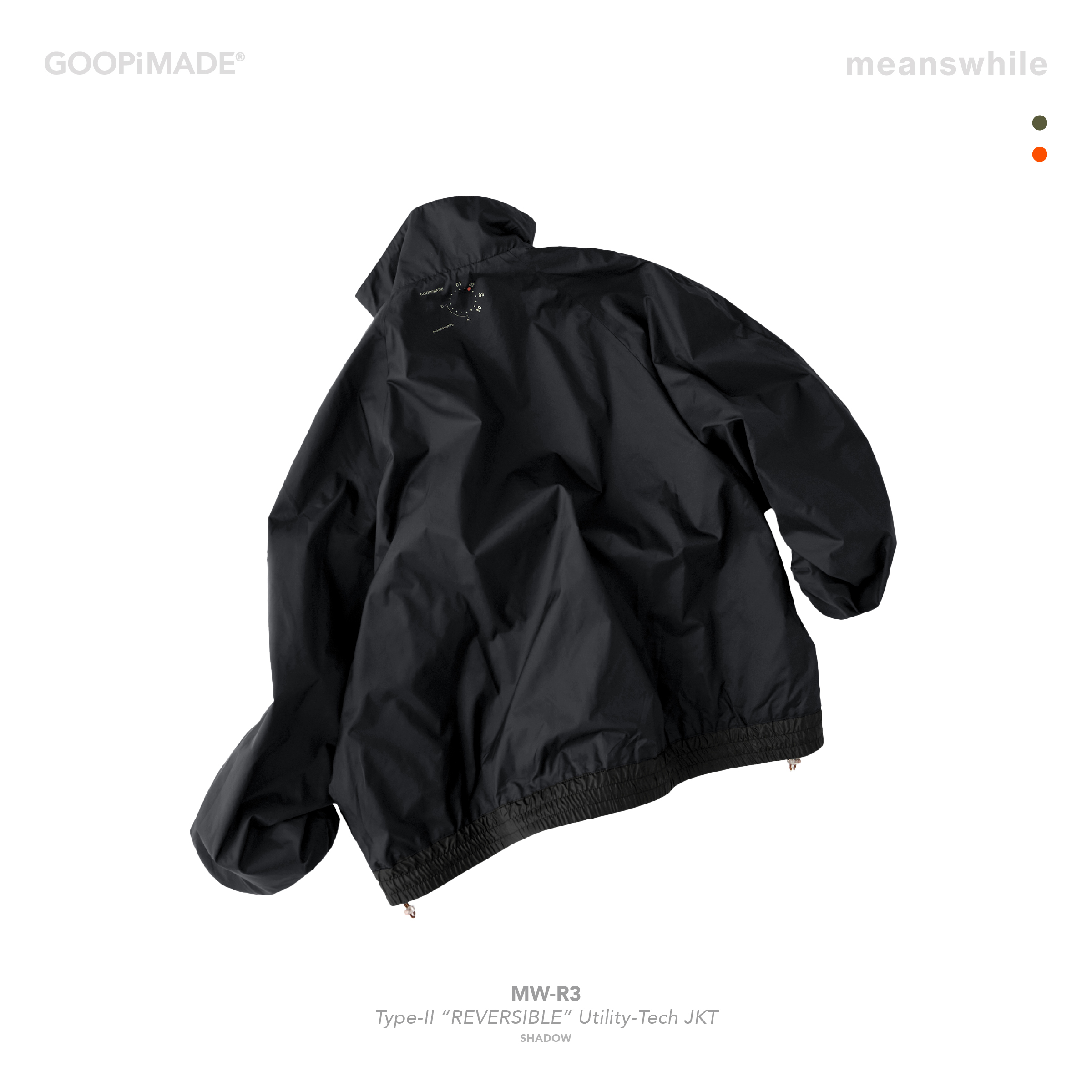 MW-R3” Type-II “REVERSIBLE” Utility-Tech JKT - Shadow