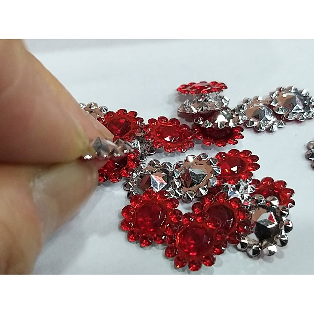 【台灣現貨速發】0.4元起--尖底太陽花水鑚 尖底鑽 鑽片 貼片 手工藝裝飾