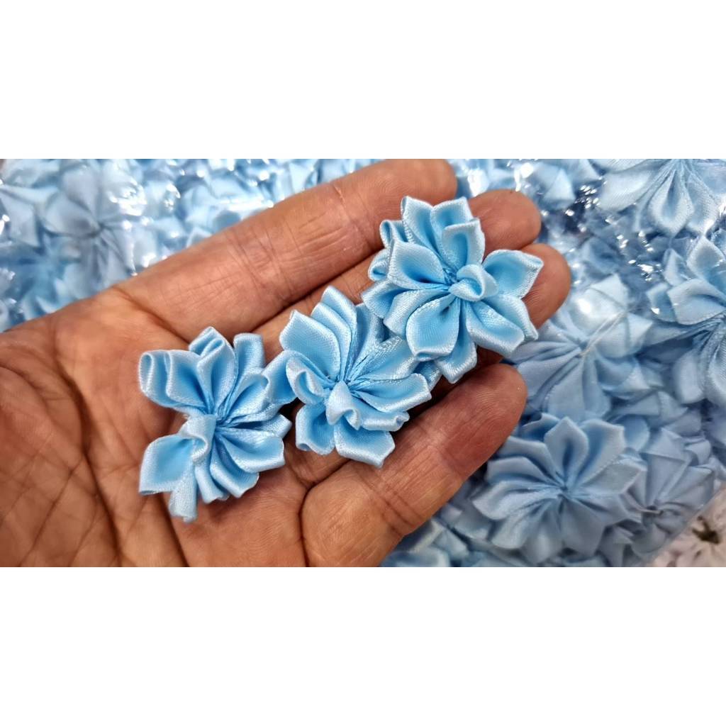【台灣現貨速發】太陽角珠花 布花｜一次最少出貨五朵 每朵4元起｜手工材料 手工藝